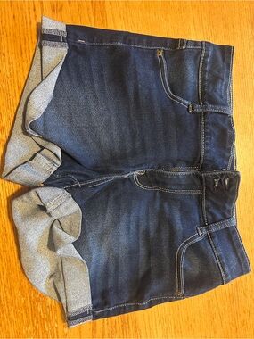 Wallflower Navy Denim Waistband with White Logo Patch